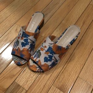 Kelly & Katie Floral Mules